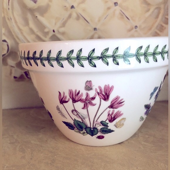 DONATED Floral Portmeirion Beautiful Botanic Garden Vintage Stoneware Bowl MINT - Picture 2 of 8